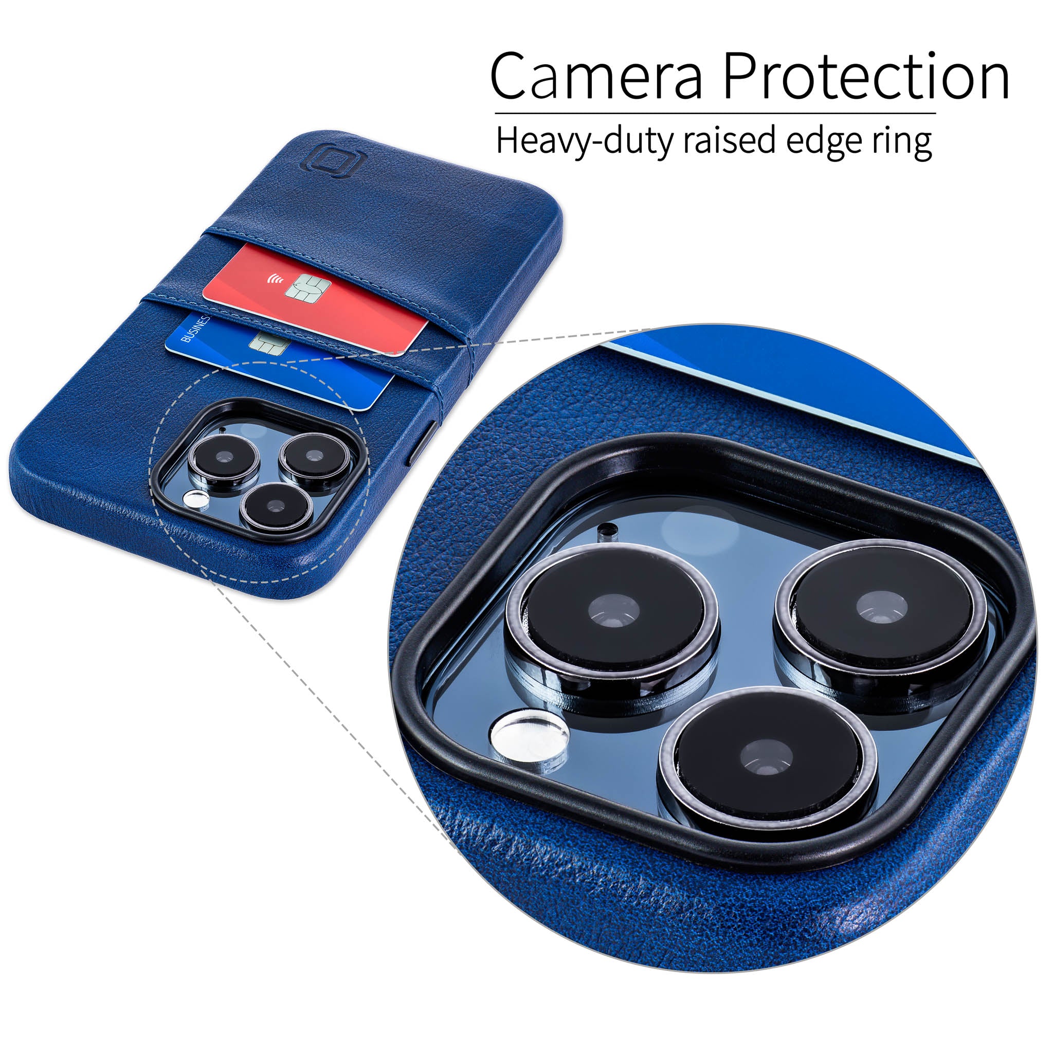 iPhone 15 Pro Max Exec M2 Card Case [Navy]
