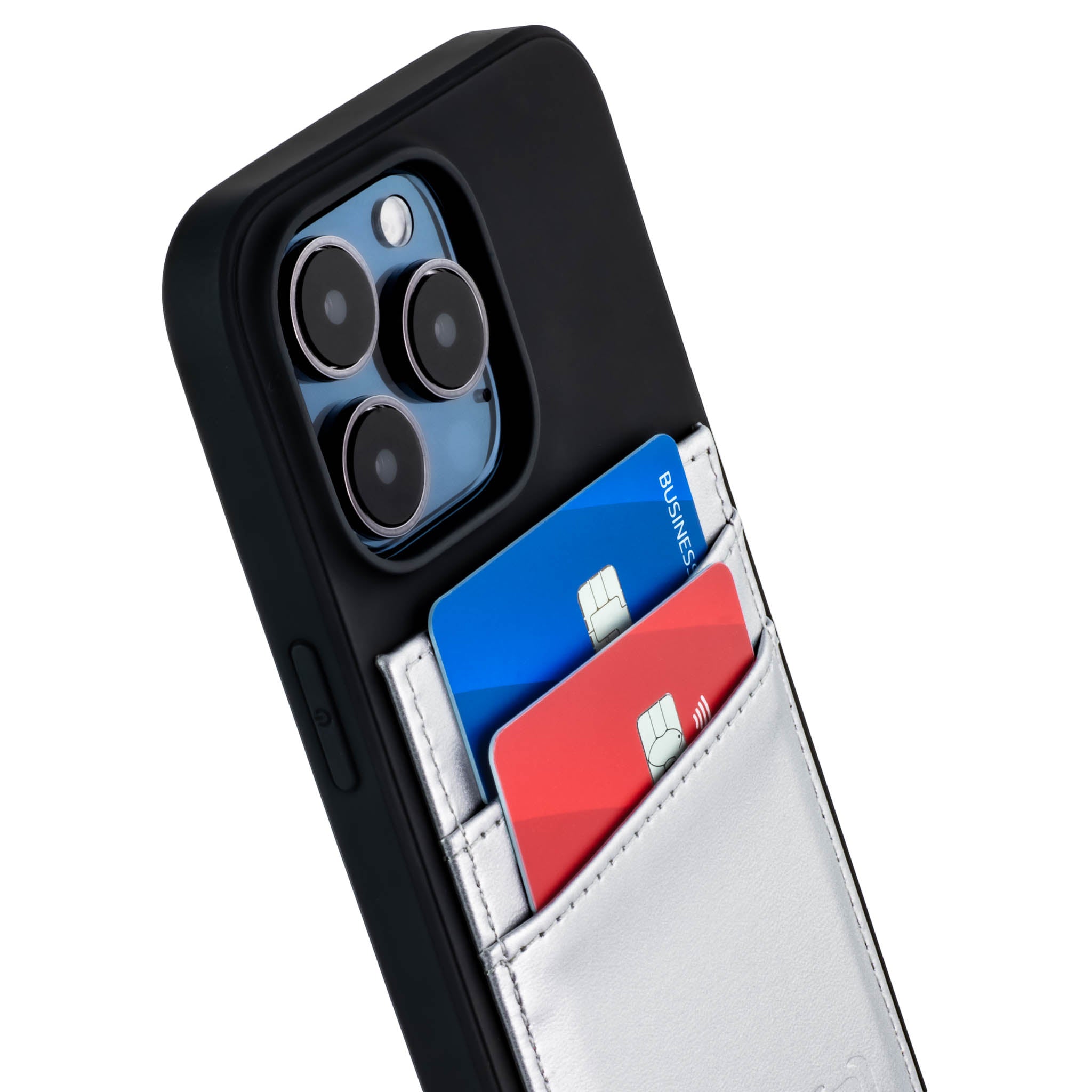 iPhone 15 Pro Max N2R Recycled Card Case [Silver]