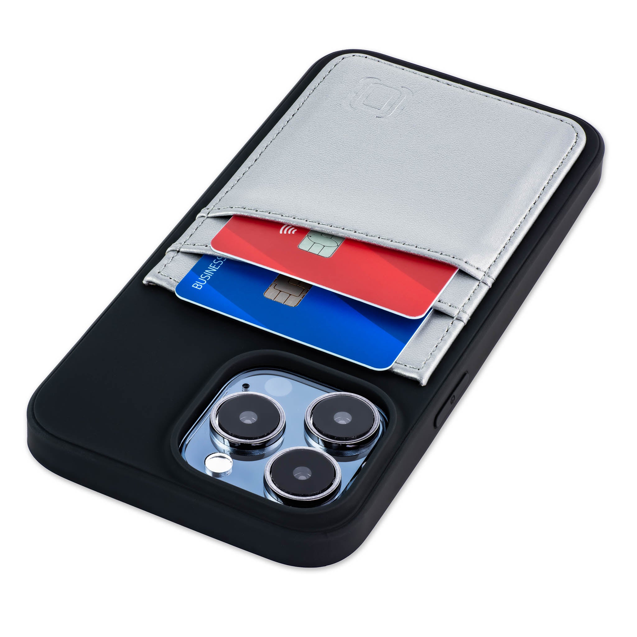 iPhone 15 Pro Max N2R Recycled Card Case [Silver]