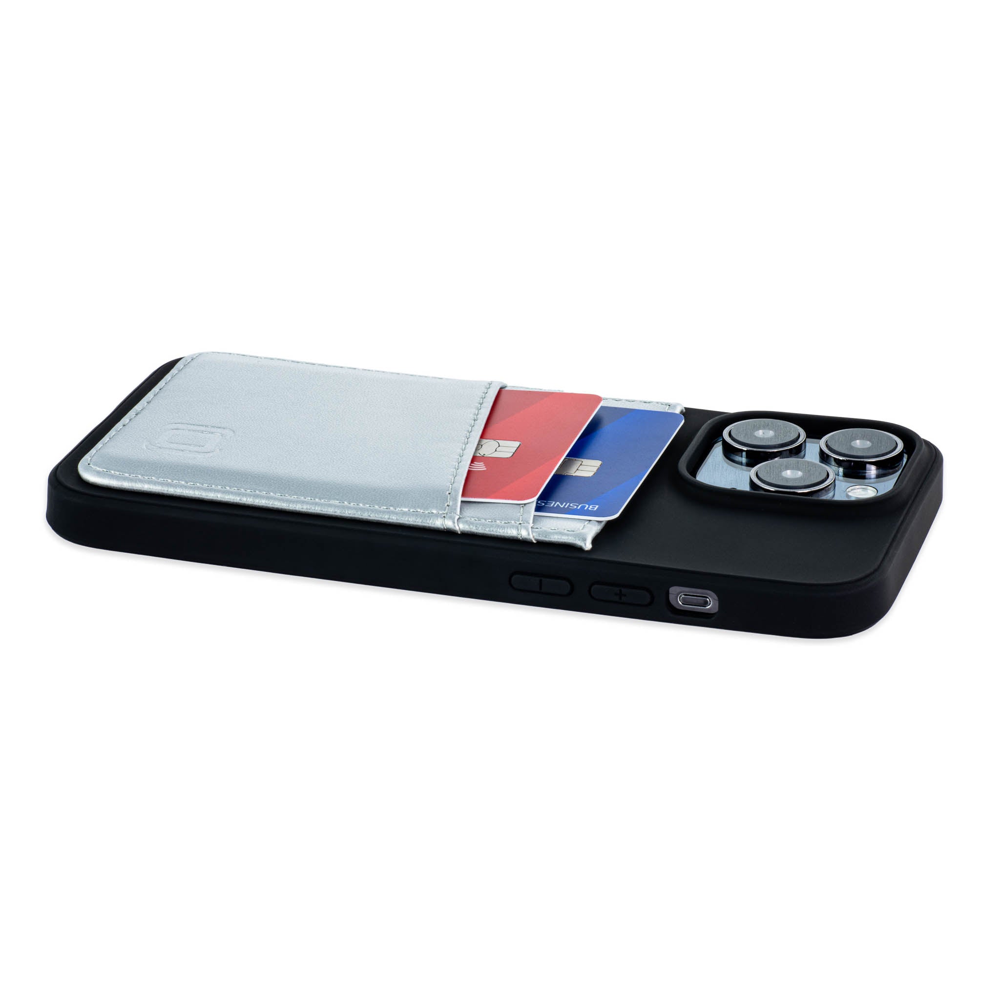 iPhone 15 Pro Max N2R Recycled Card Case [Silver]
