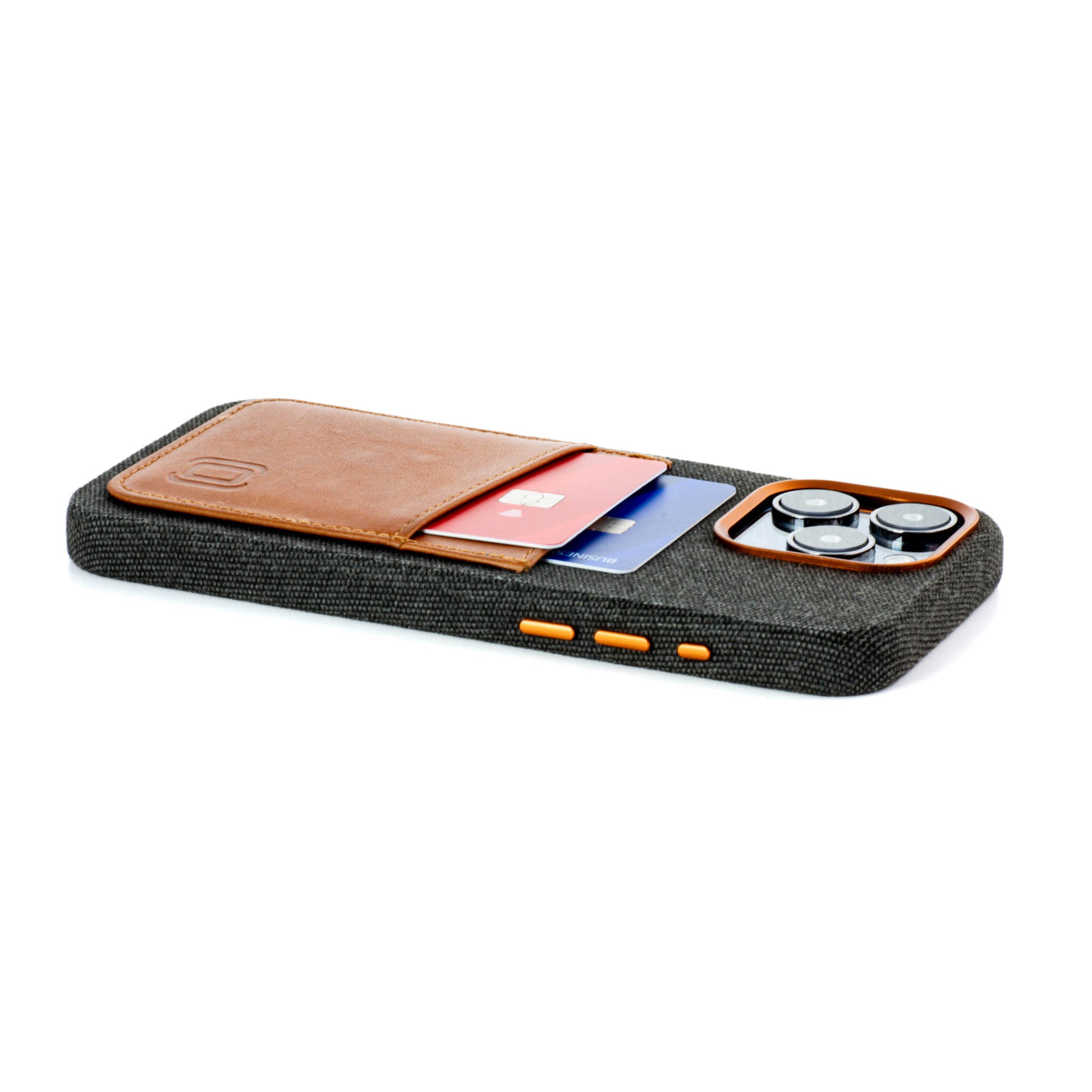 iPhone 15 Pro Max Fabric M2F Card Case [Light Brown]