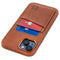 iPhone 15 Plus Genuine Leather M2GL Card Case [Light Brown]