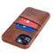 iPhone 15 Plus Exec M2 Card Case [Brown]