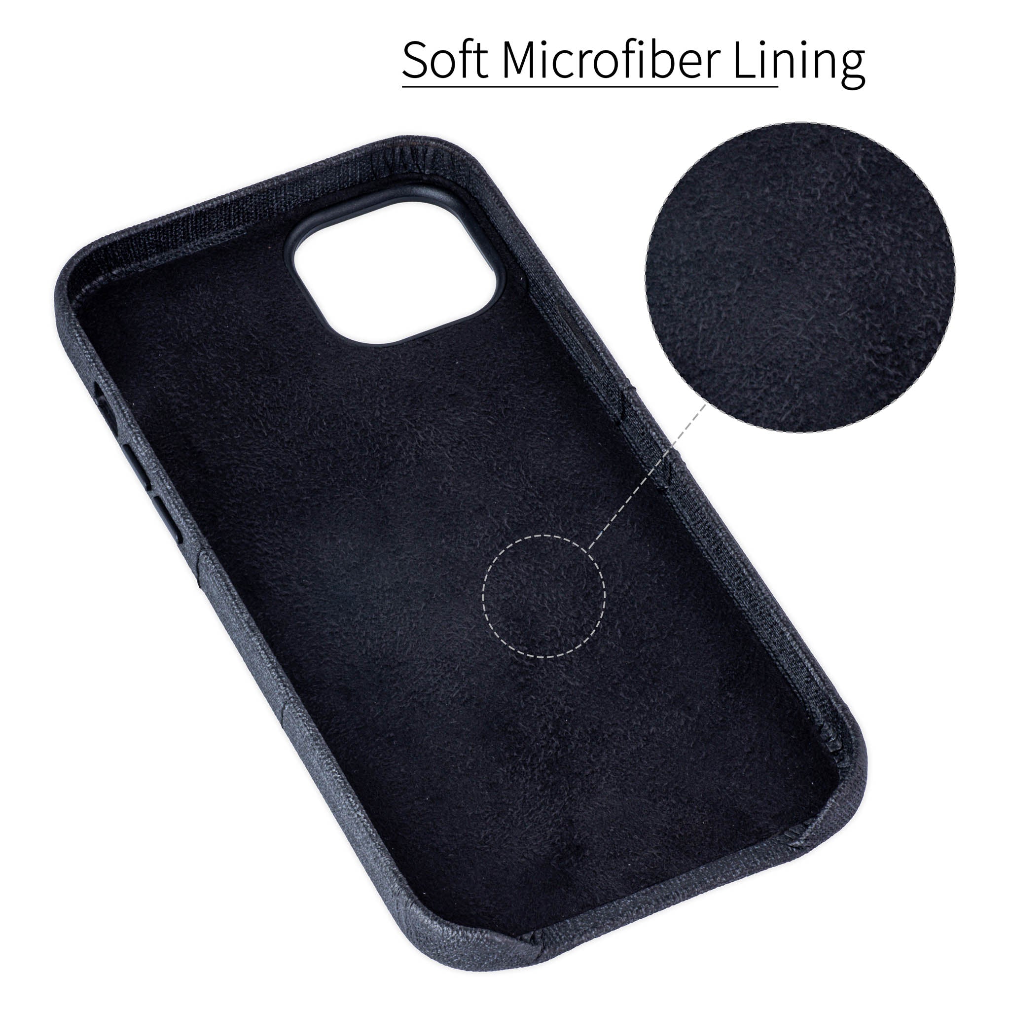 iPhone 15 Plus Luxe M2 Card Case [Black]