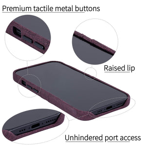 iPhone 15 Plus Luxe M2 Card Case [Burgundy]