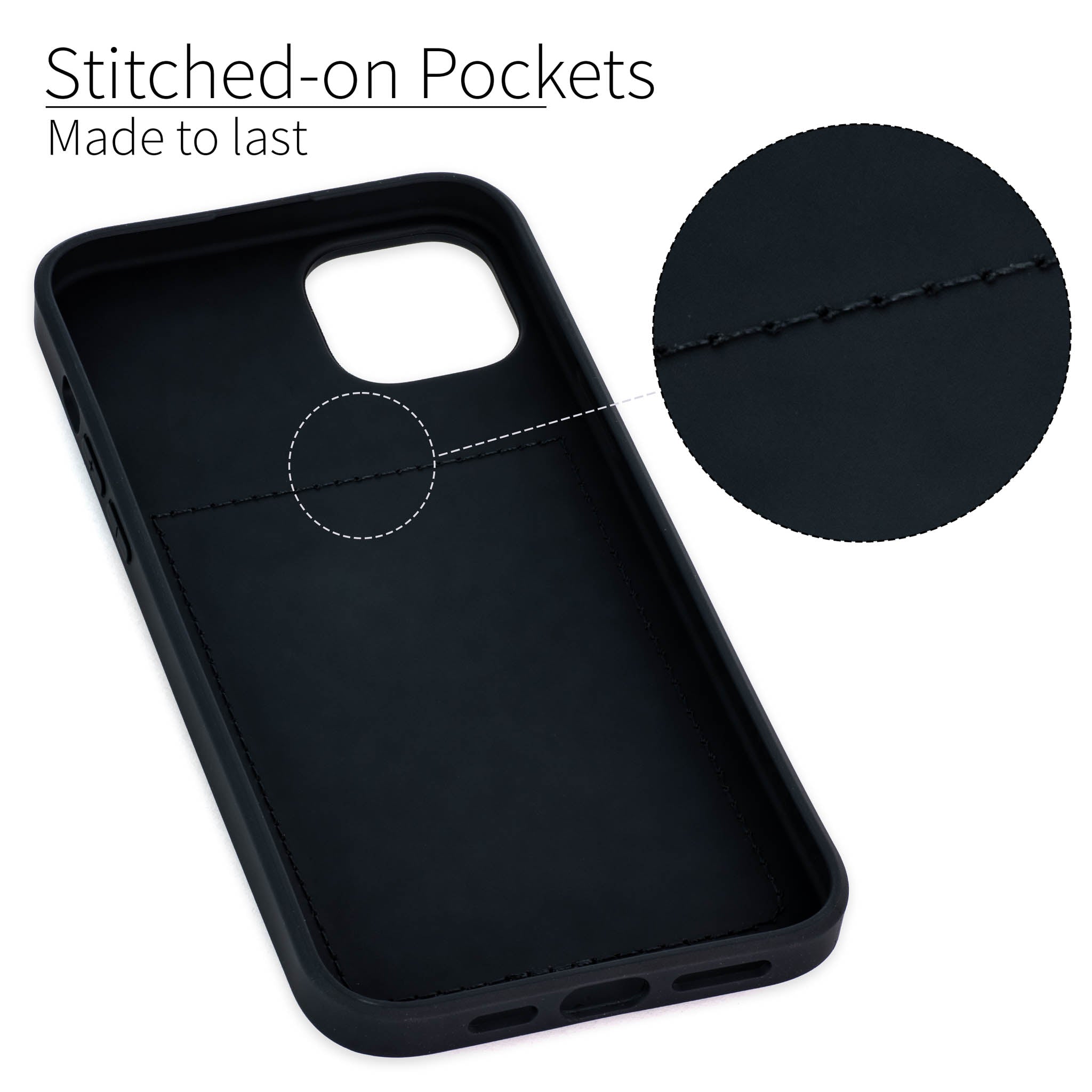 iPhone 15 Plus N2R Recycled Card Case [Light Brown]