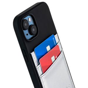 iPhone 15 Plus N2R Recycled Card Case [Silver]