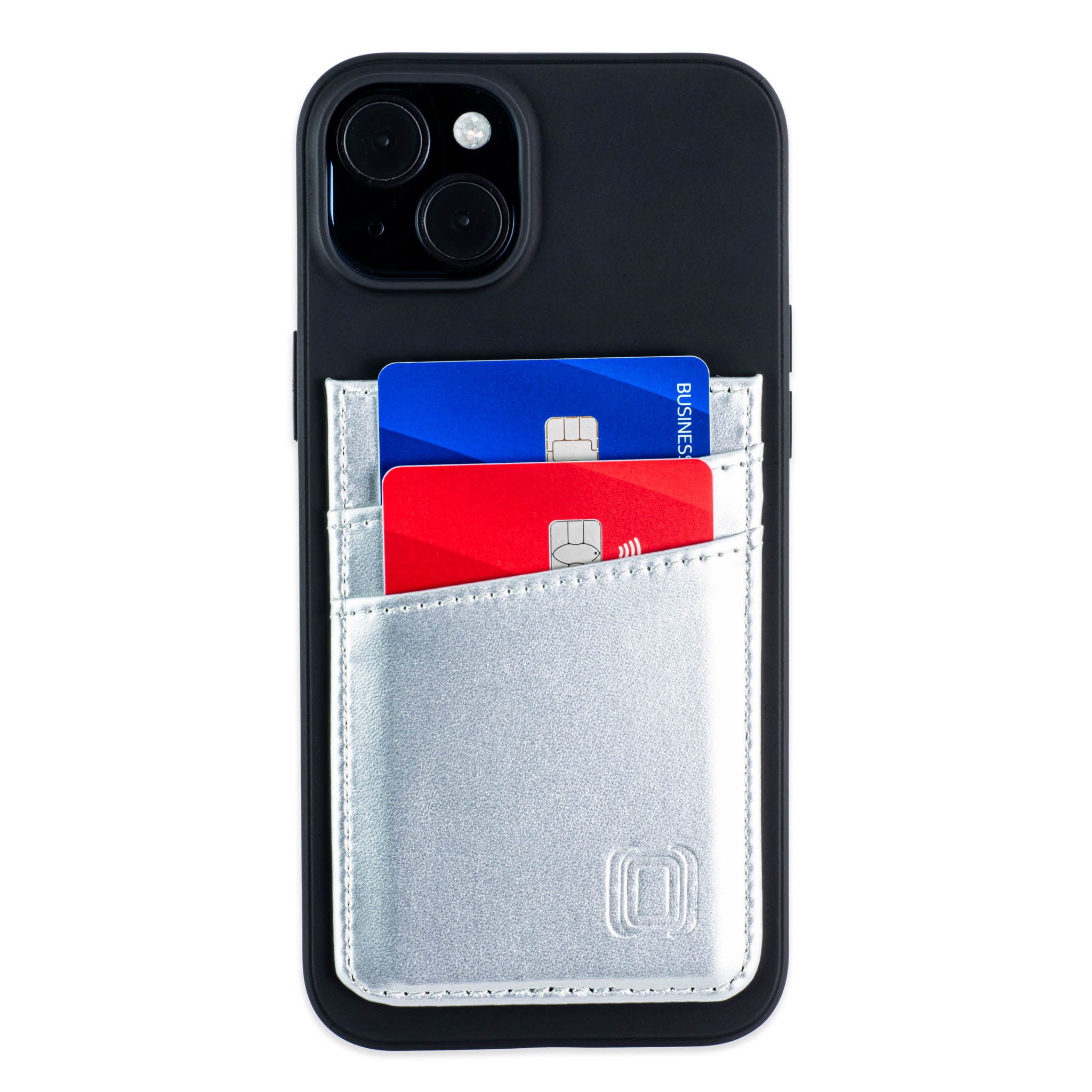 iPhone 15 Plus N2R Recycled Card Case [Silver]