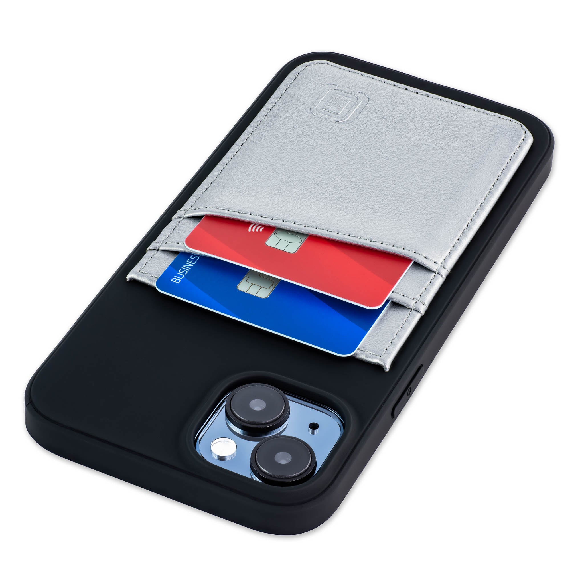 iPhone 15 Plus N2R Recycled Card Case [Silver]