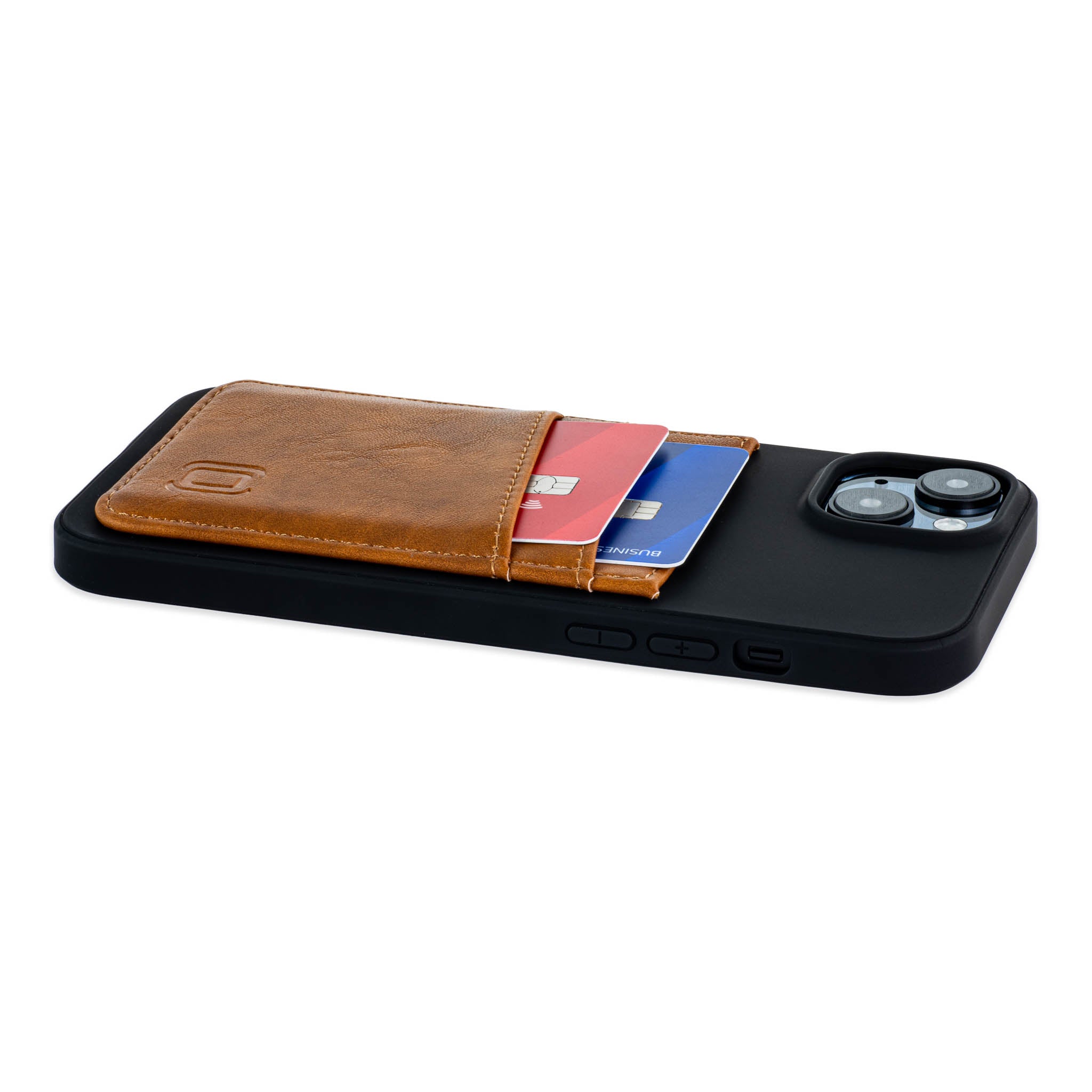iPhone 15 Plus N2R Recycled Card Case [Light Brown]