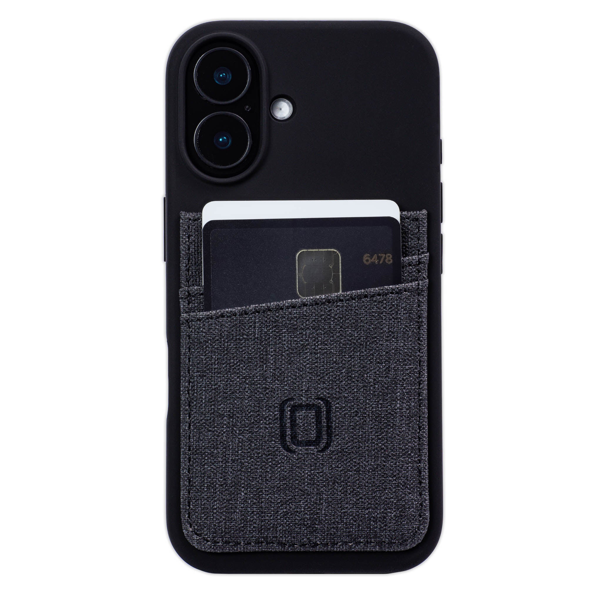 iPhone 16 Silicone M2L Card Case [Black]