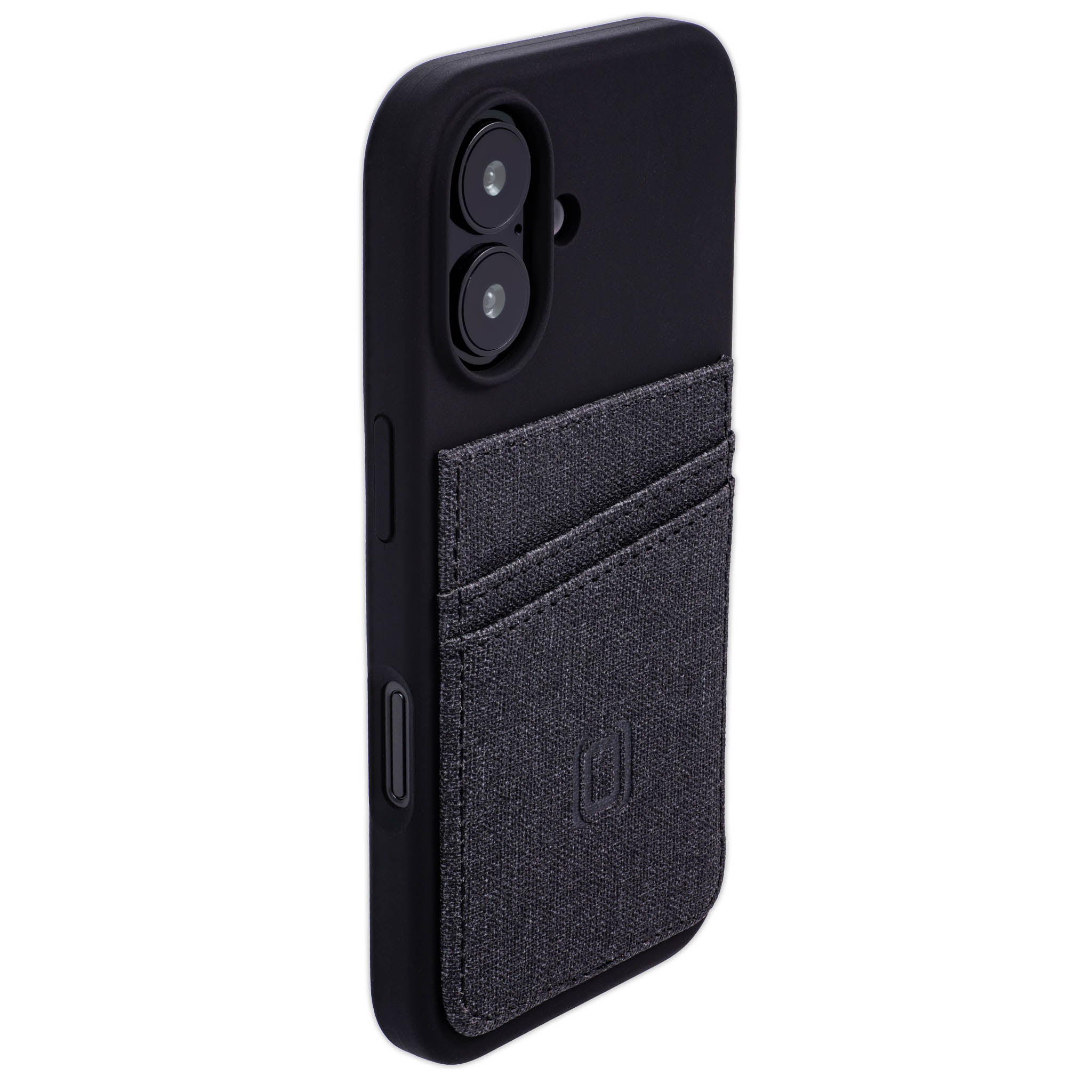 iPhone 16 Silicone M2L Card Case [Black]