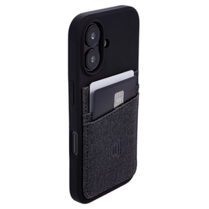 iPhone 16 Silicone M2L Card Case [Black]