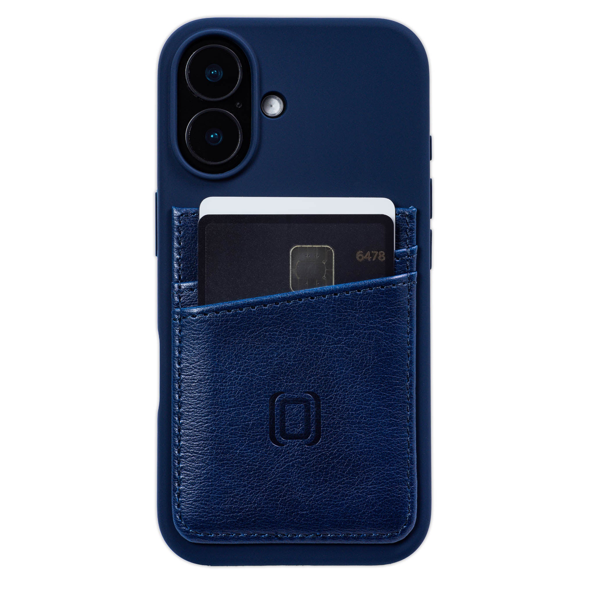 iPhone 16 Silicone M2L Card Case [Navy]