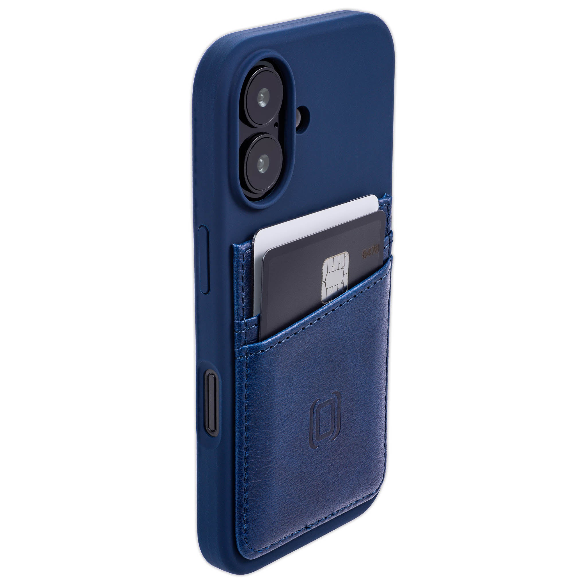 iPhone 16 Silicone M2L Card Case [Navy]