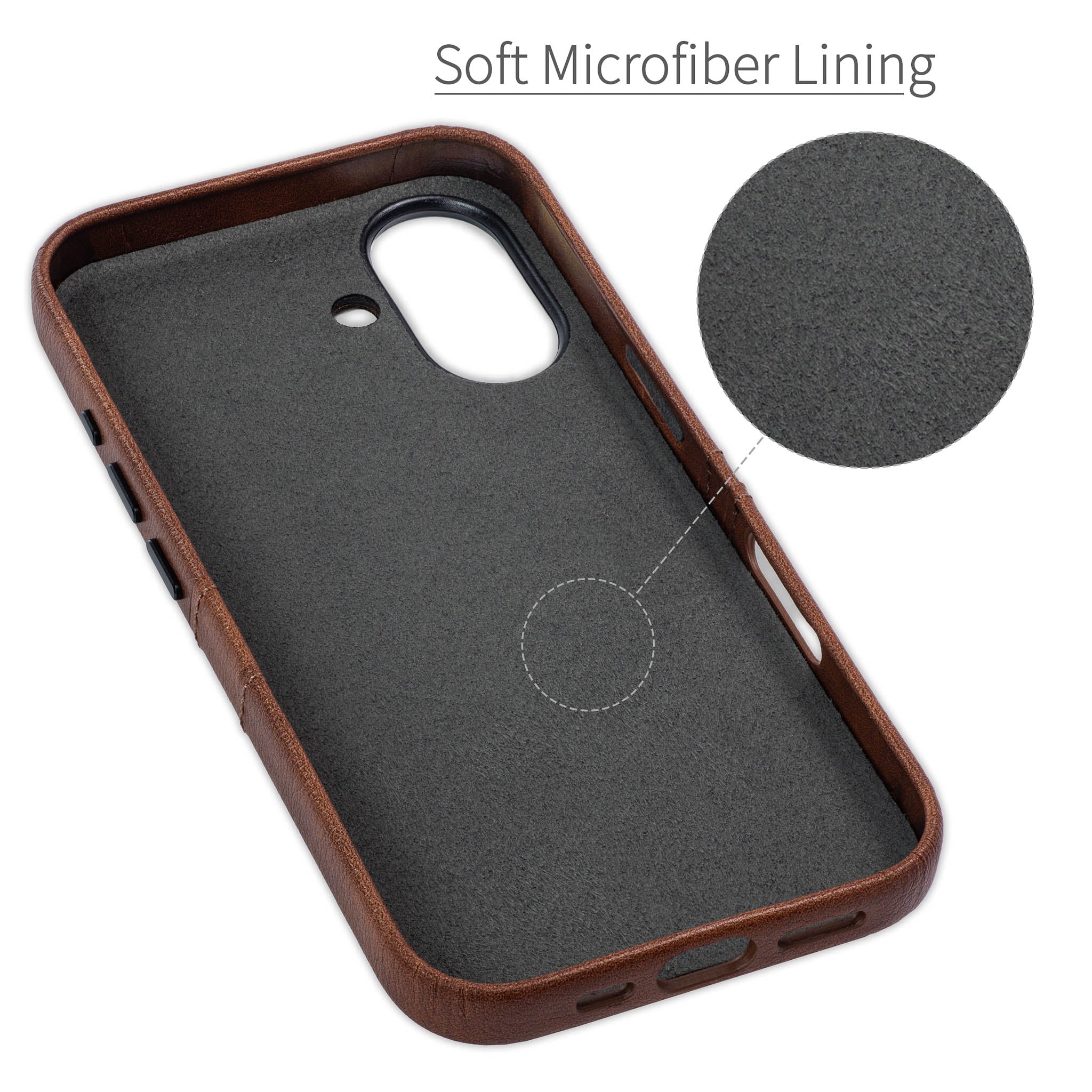 iPhone 16 Exec M2 Card Case [Brown]