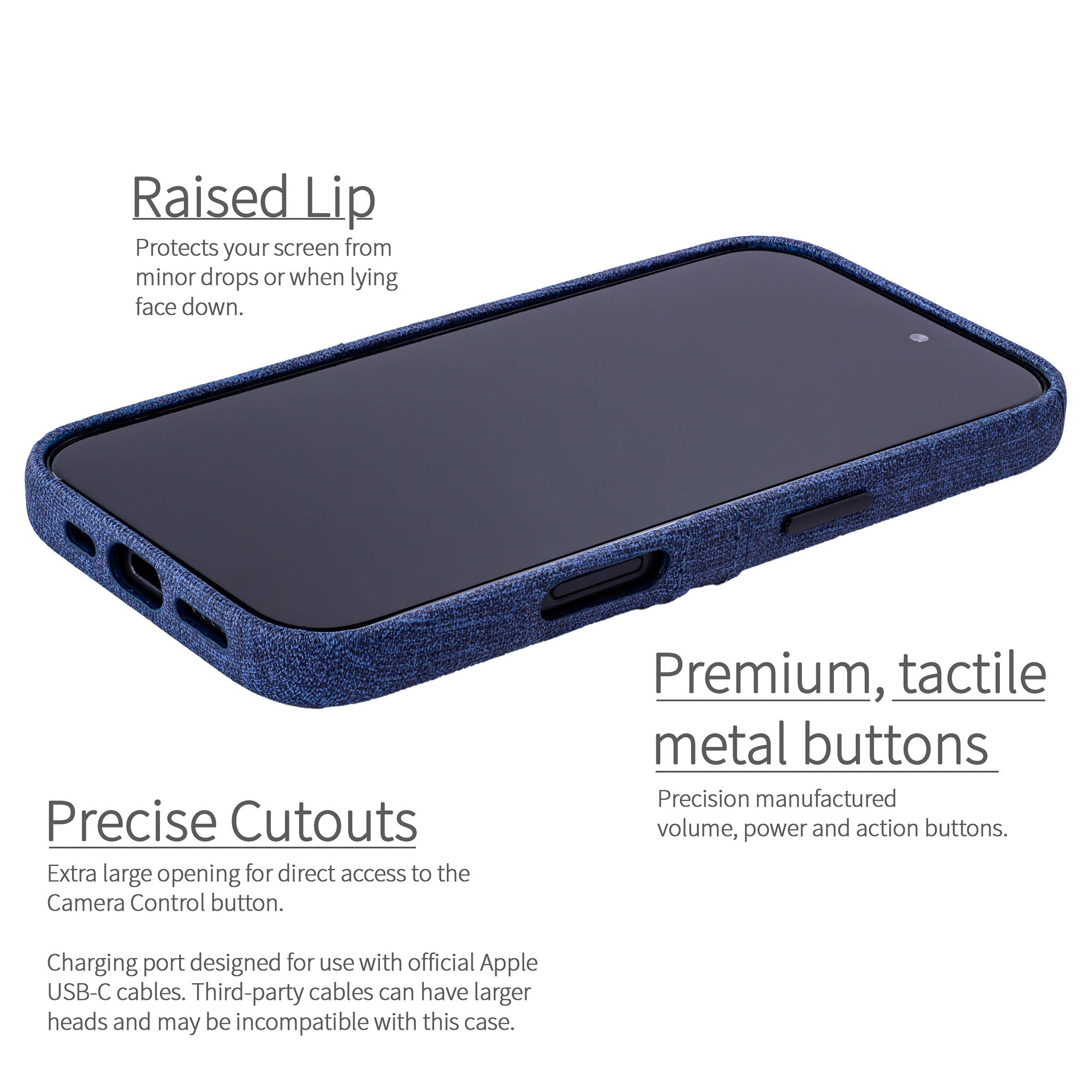iPhone 16 Luxe M2 Card Case [Blue]
