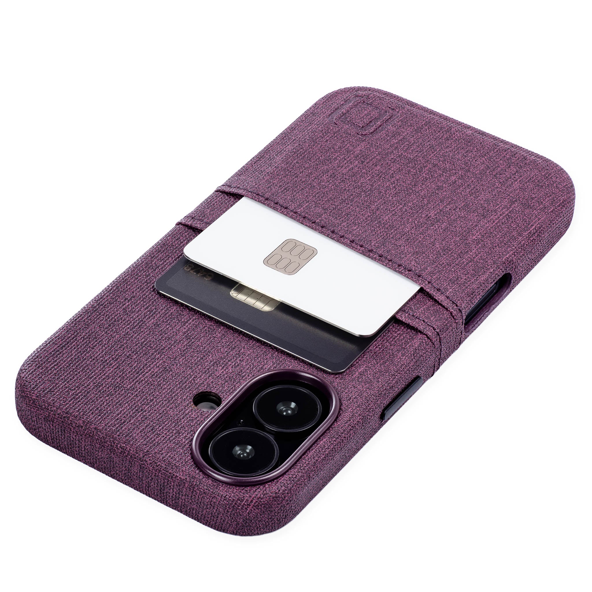 iPhone 16 Luxe M2 Card Case [Burgundy]