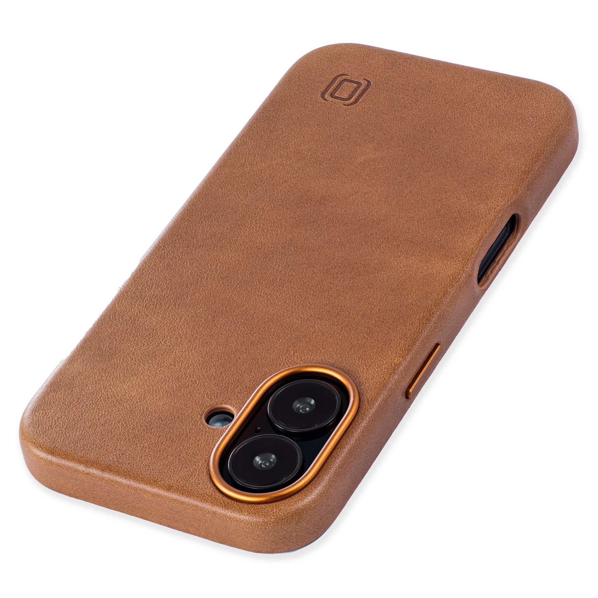 iPhone 16 Genuine Leather MSGL Slim Case [Light Brown]