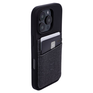 iPhone 16 Pro Silicone M2L Card Case [Black]