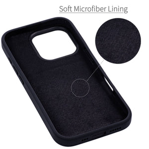 iPhone 16 Pro Silicone M2L Card Case [Black]