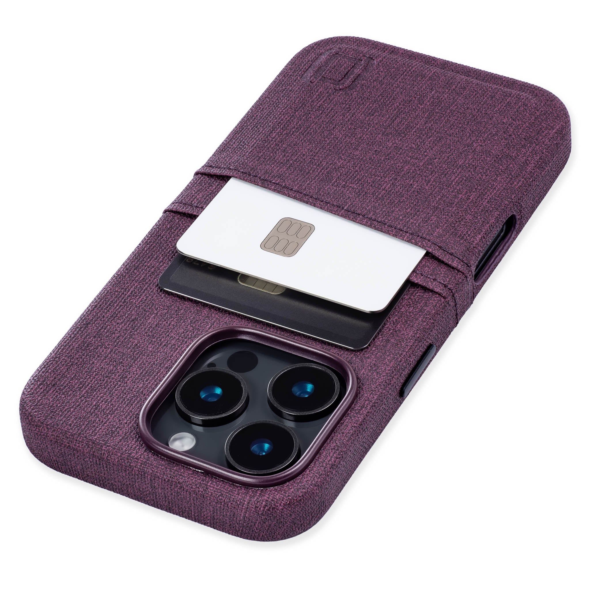 iPhone 16 Pro Luxe M2 Card Case [Burgundy]