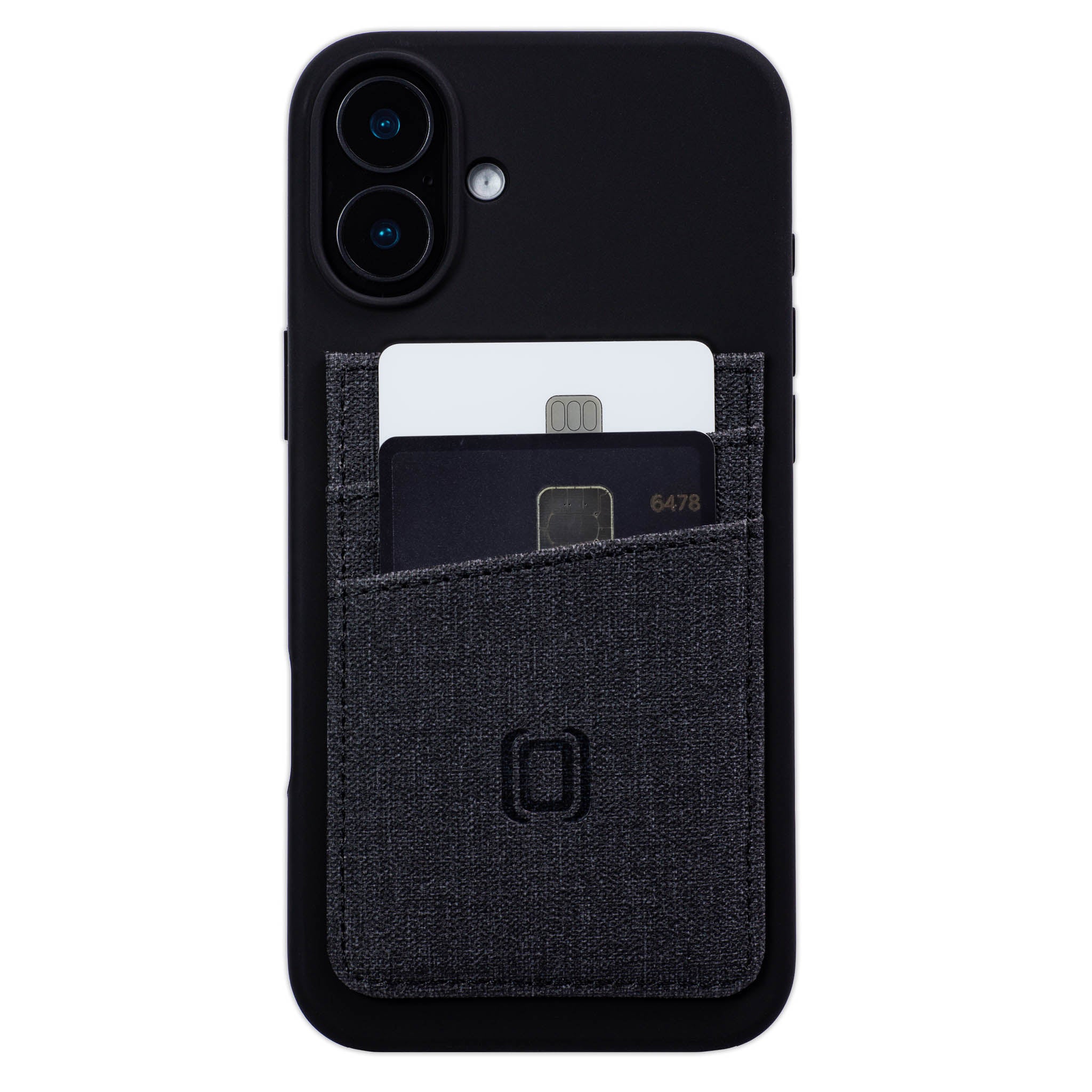 iPhone 16 Plus Silicone M2L Card Case [Black]