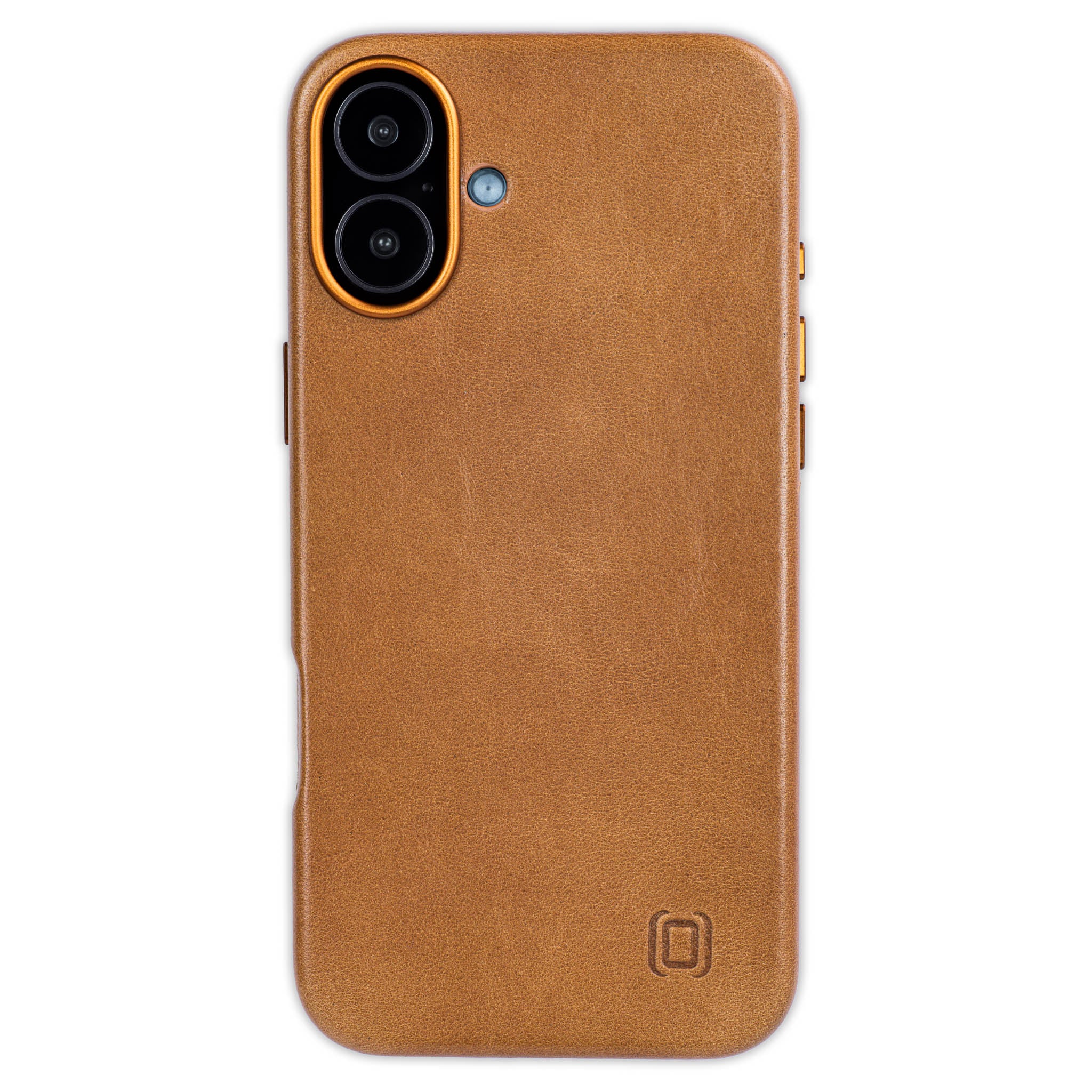 iPhone 16 Plus Genuine Leather MSGL Slim Case [Light Brown]