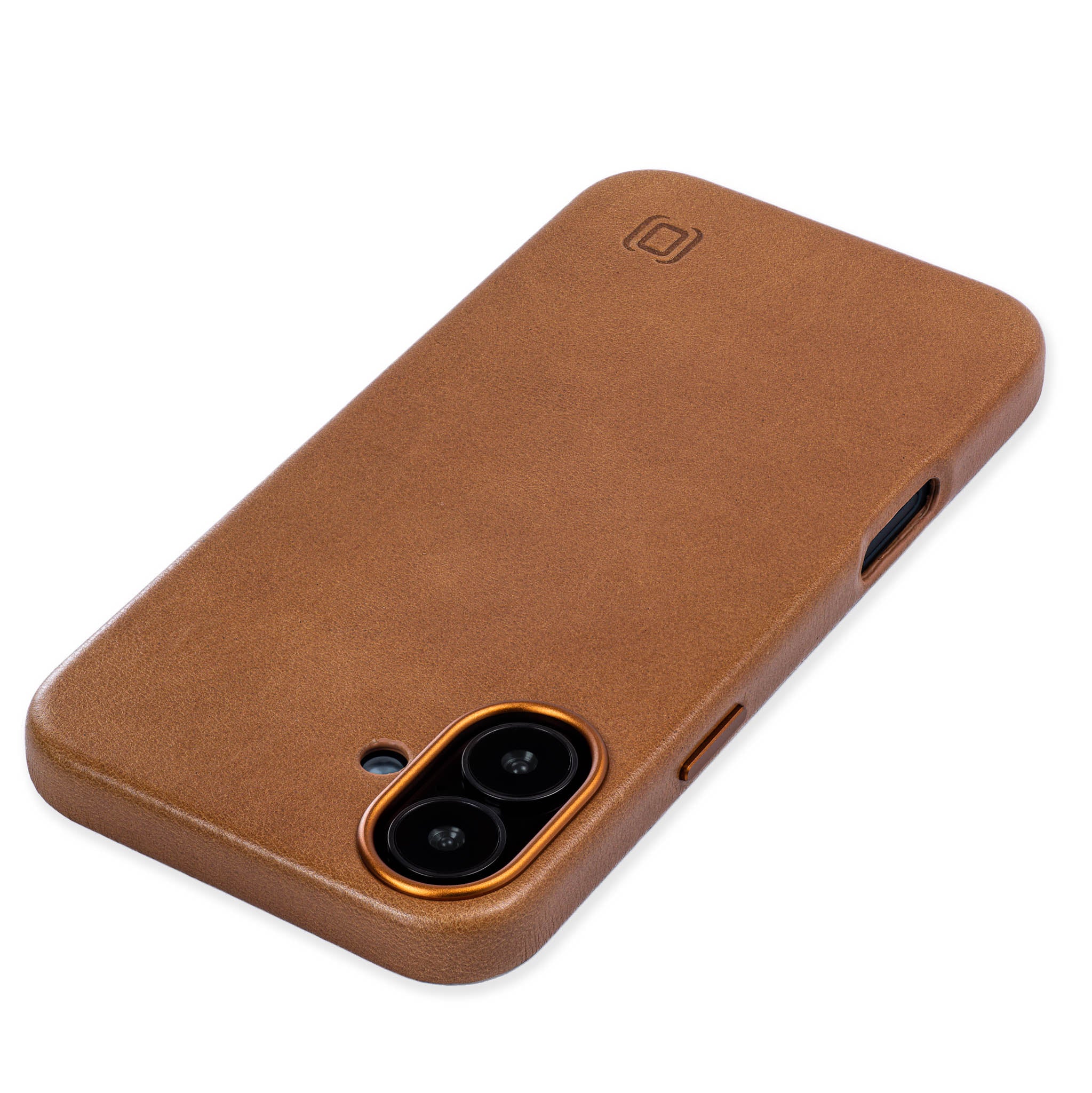 iPhone 16 Plus Genuine Leather MSGL Slim Case [Light Brown]