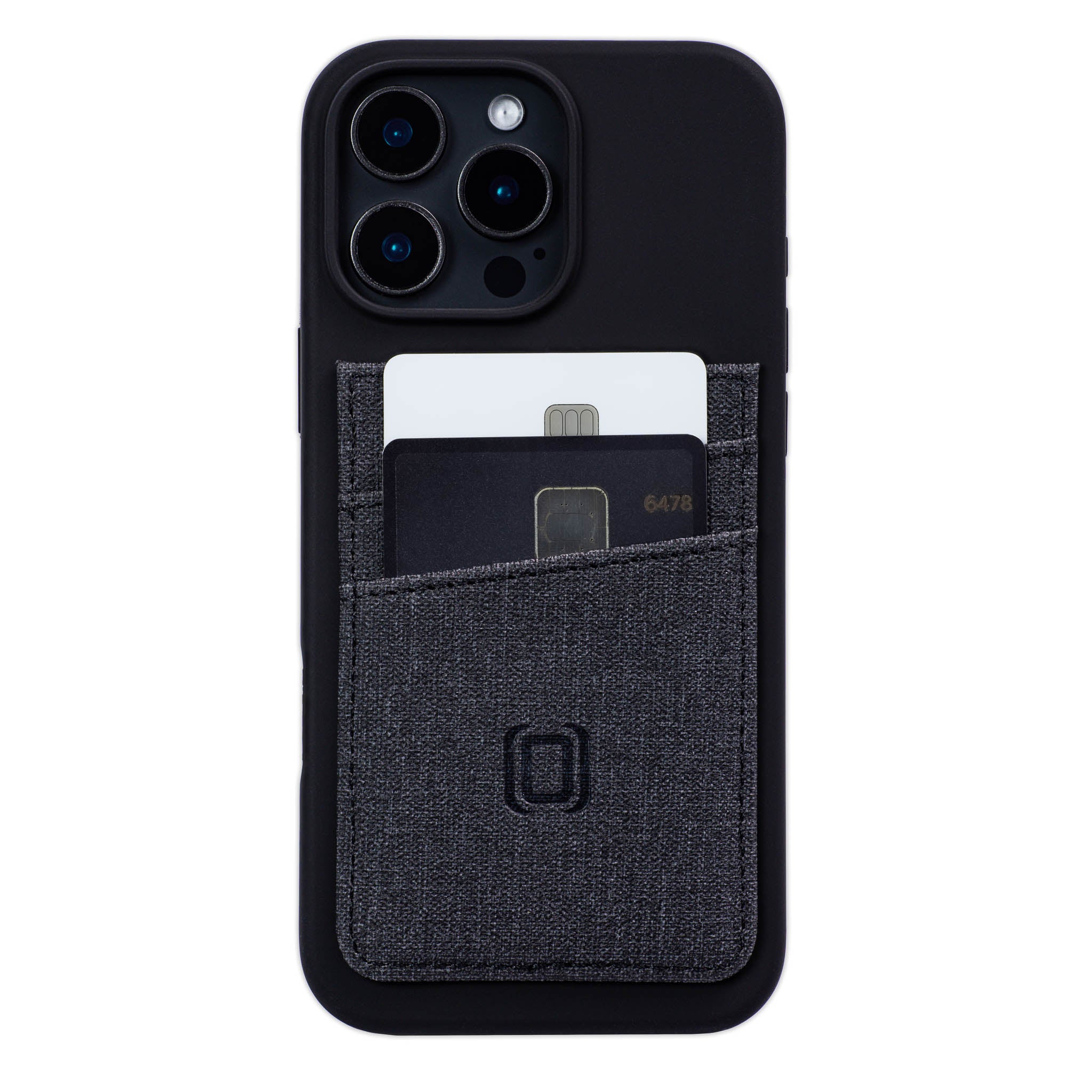 iPhone 16 Pro Max Silicone M2L Card Case [Black]