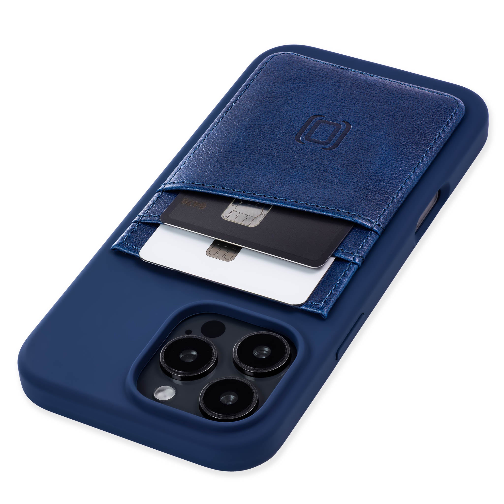 iPhone 16 Pro Max Silicone M2L Card Case [Navy] - Dockem