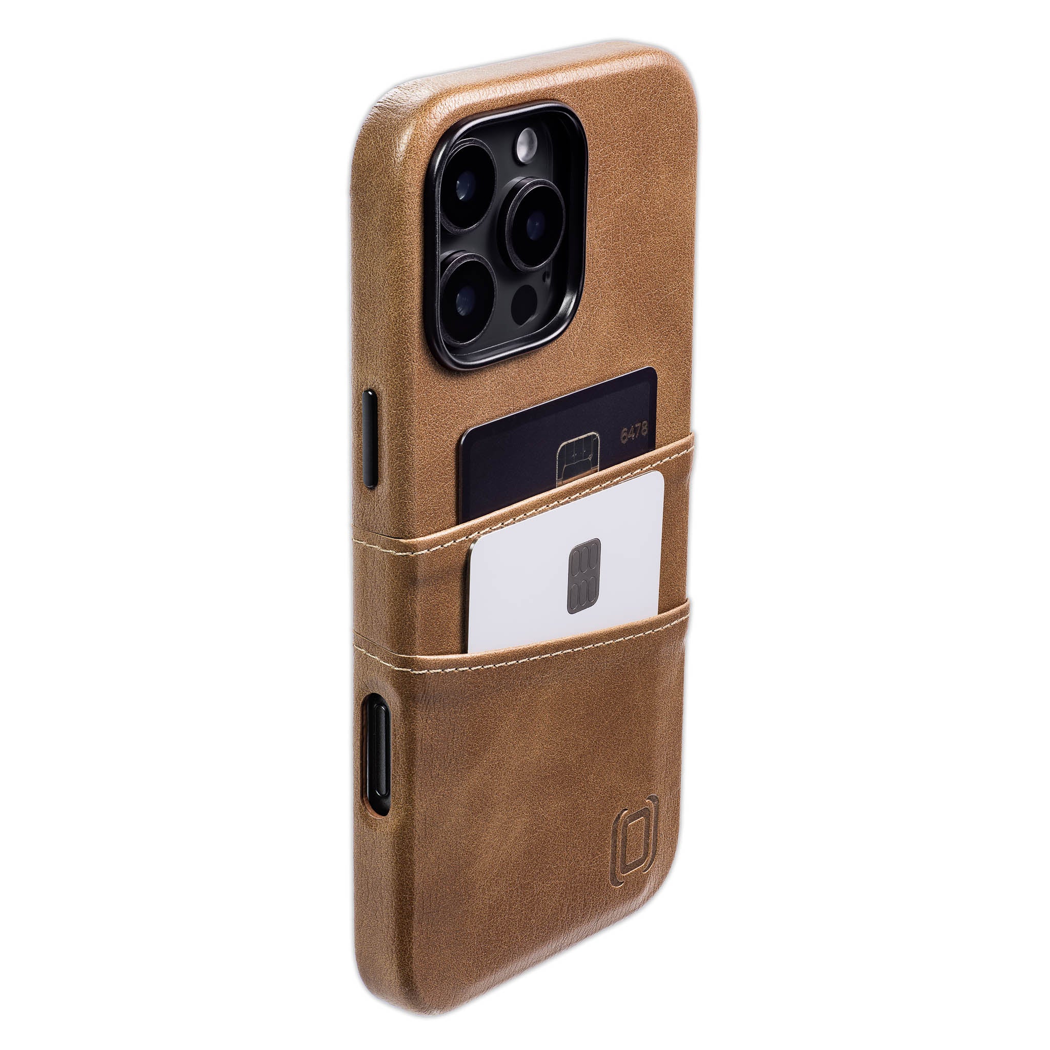 iPhone 16 Pro Max Exec M2 Card Case [Light Brown] - Dockem