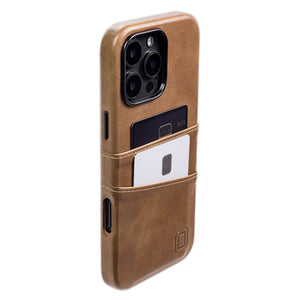 iPhone 16 Pro Max Exec M2 Card Case [Light Brown]