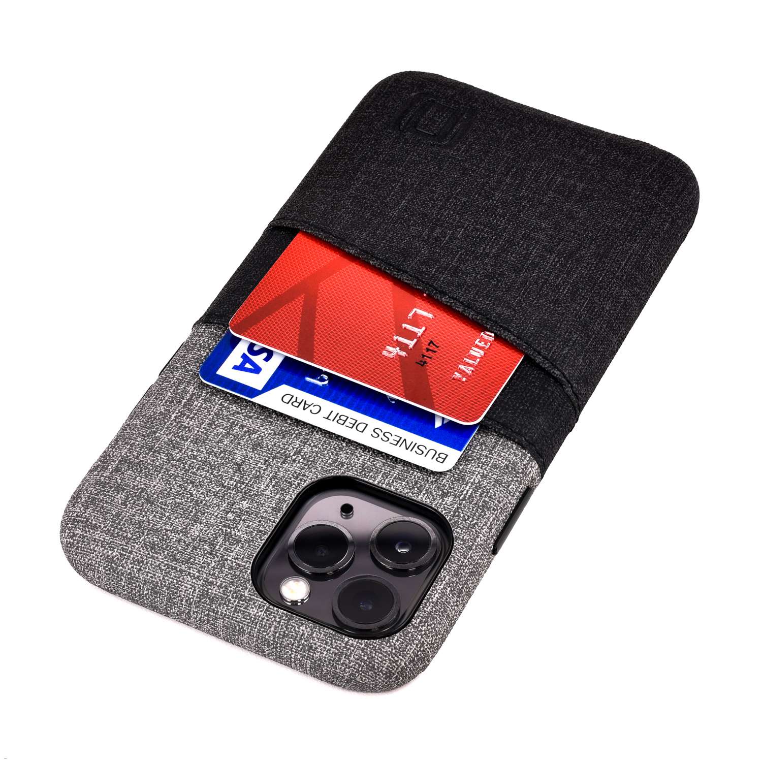 iPhone 11 Pro Luxe M2 Wallet Case [Black/Grey]