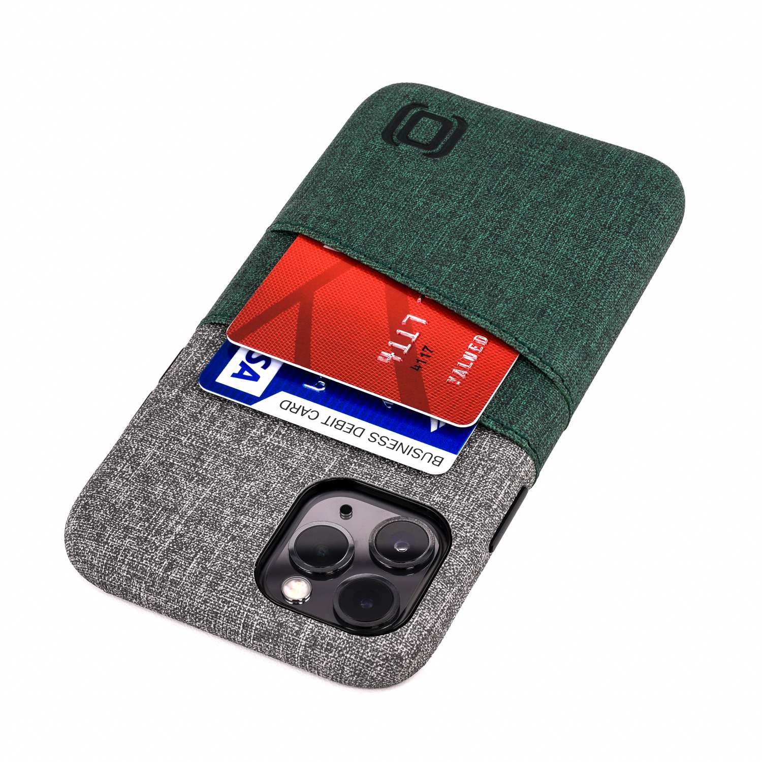 iPhone 11 Pro Luxe M2 Wallet Case [Green/Grey]