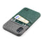 iPhone X/XS Luxe M2 Wallet Case [Green/Grey]
