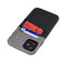 iPhone 11 Luxe M2 Wallet Case [Black/Grey]
