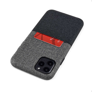 iPhone 11 Pro Max Luxe M1 Wallet Case [Black/Grey]