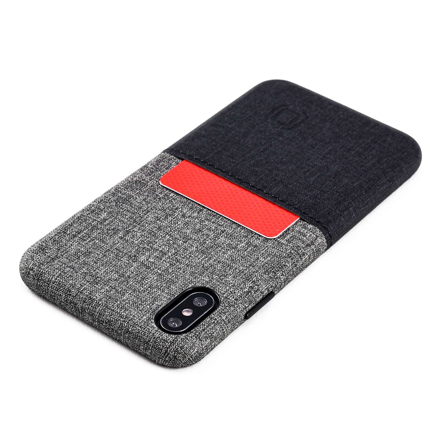 iPhone XS Max Luxe M1 Wallet Case [Black/Grey]