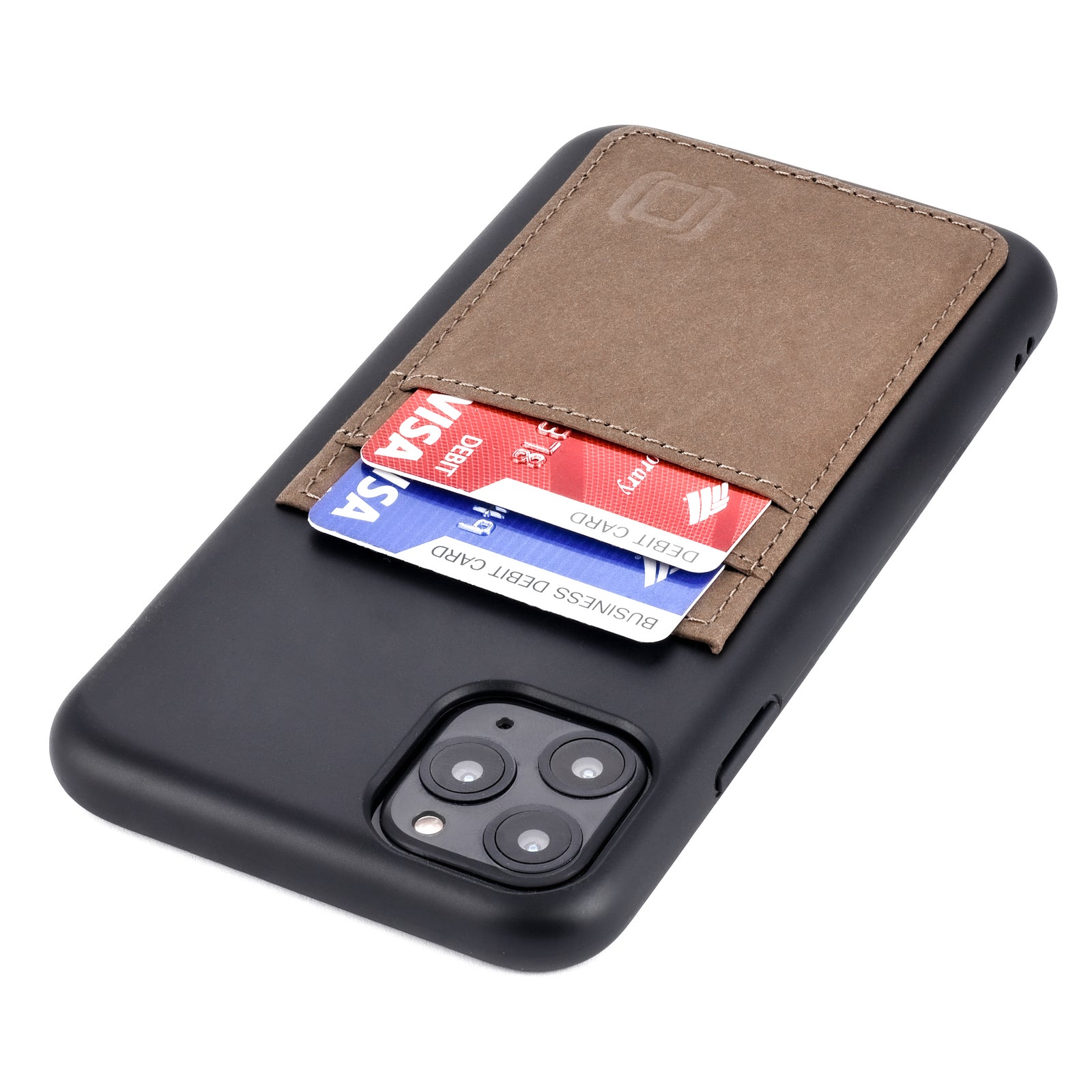 iPhone 11 Pro Max Bio M2B Wallet Case [Black/Tan]