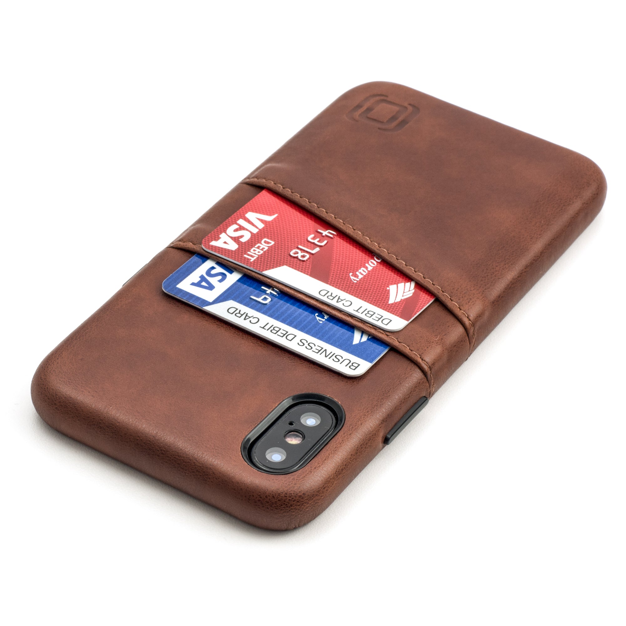 Exec Wallet Case for iPhone X and XS [Brown]