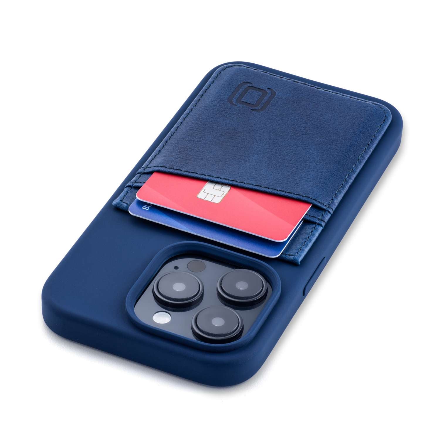 iPhone 14 Pro Silicone M2L Card Case [Navy]