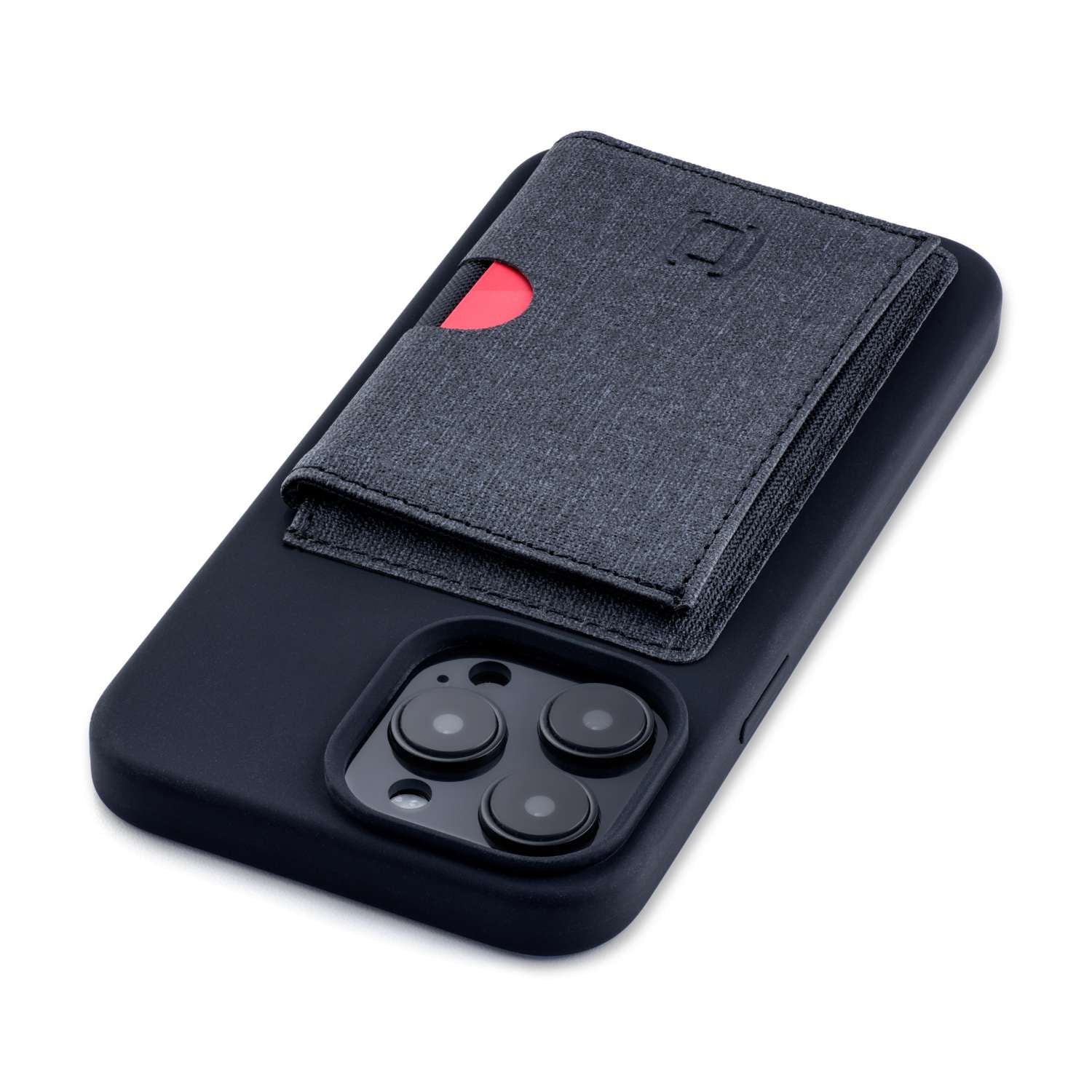 iPhone 14 Pro Max Flip Card Case [Black]