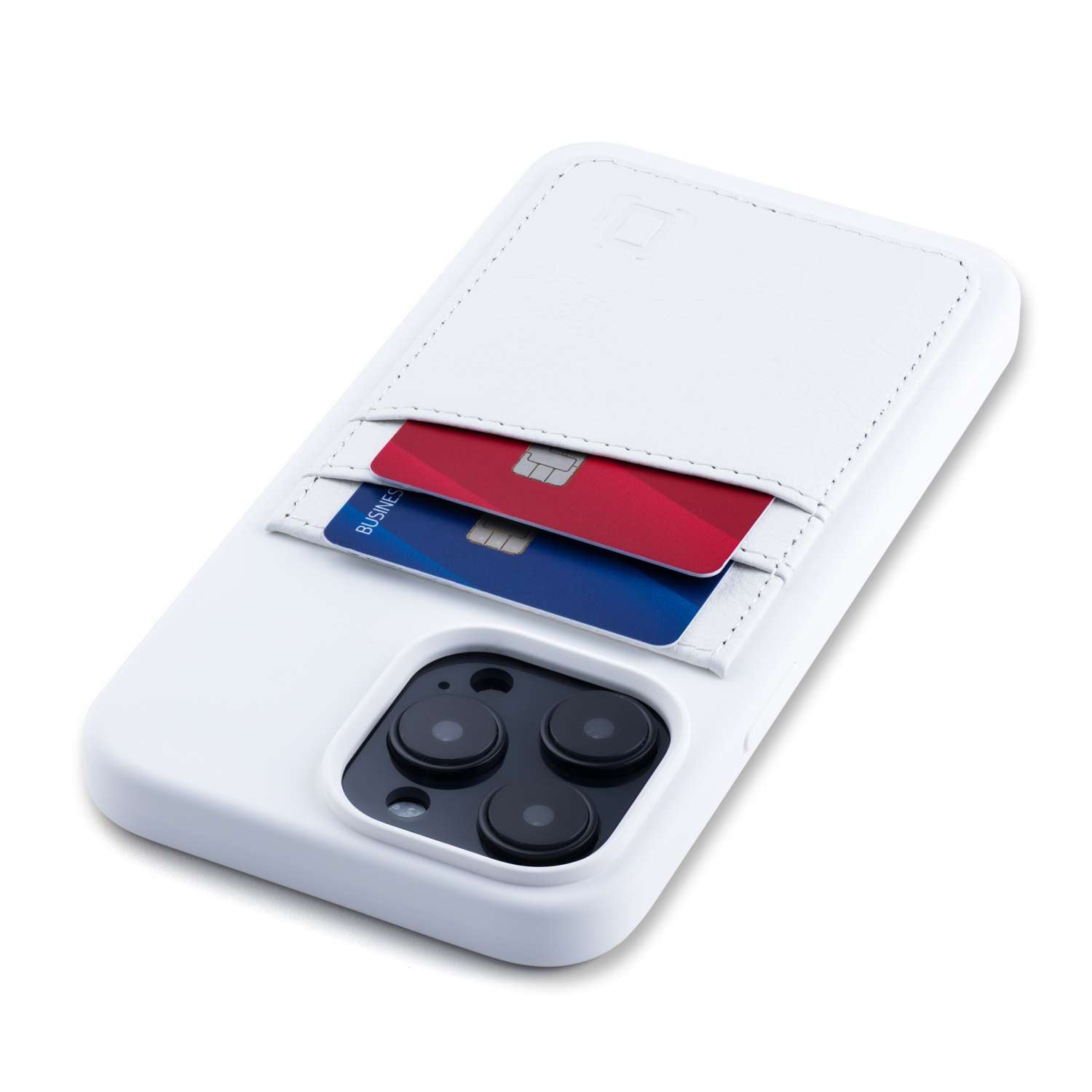 iPhone 14 Pro Max Silicone M2L Card Case [White]