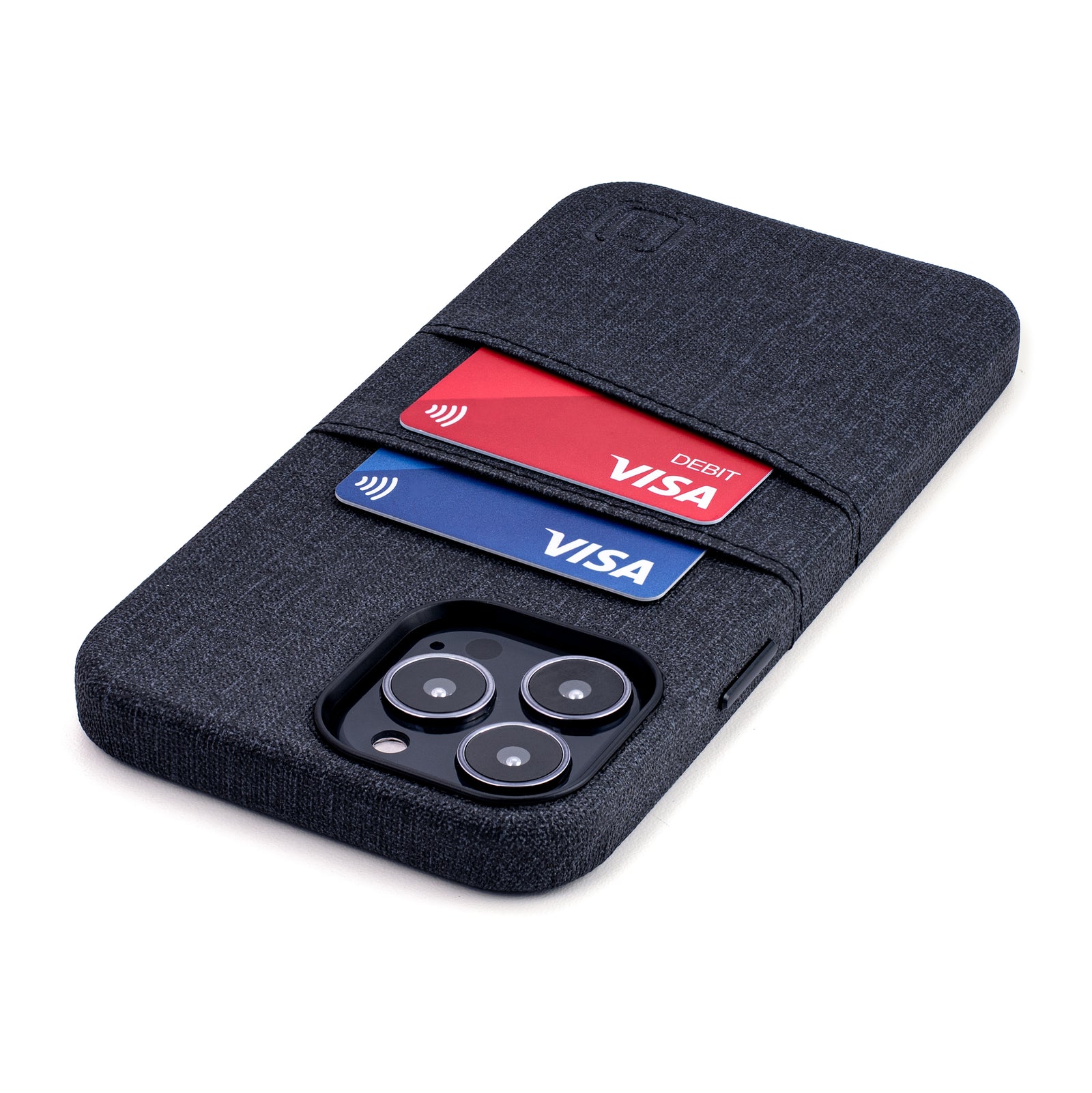 iPhone 13 Pro Max Luxe M2 Wallet Case [Black]