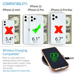 iPhone 12/12 Pro Exec M2 Wallet Case [Khaki]