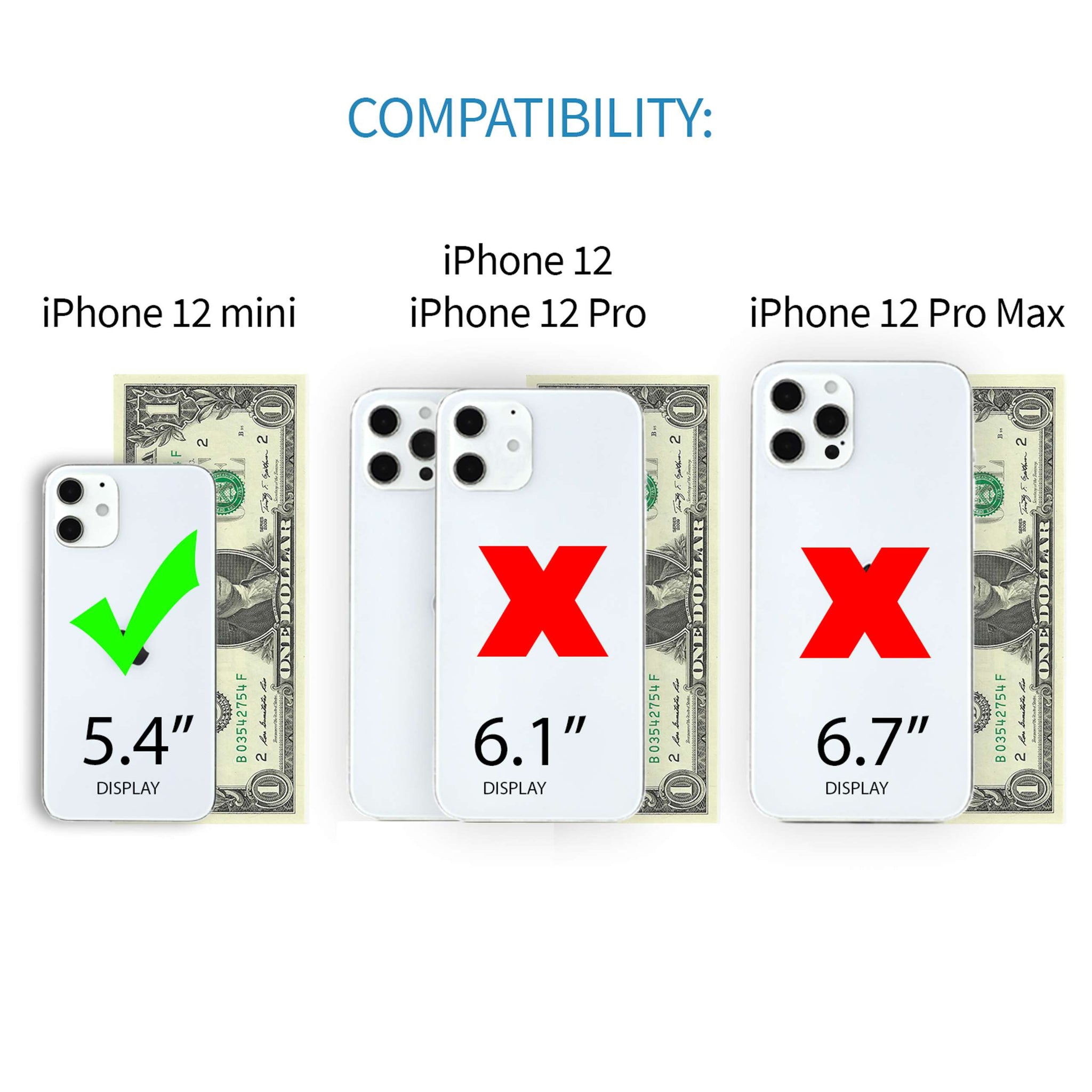 iPhone 12 Mini 5.4 Wallet Case