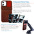 Virtuosa Genuine Leather M1 Card Case for iPhone 12 Mini [Brown]