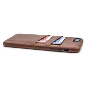 Exec Wallet Case for iPhone 8 Plus and 7 Plus [Brown]