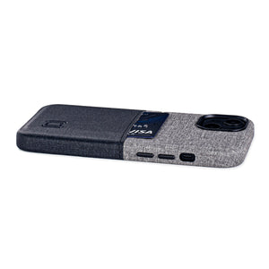 iPhone 13 Luxe M1 Card Case [Black/Grey]